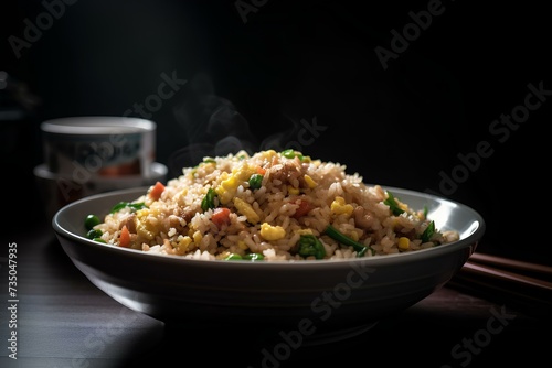 rice with vegetables made by midjourney