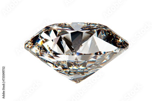 Stunning Quadrillion Diamond Beauty on Transparent Background, PNG