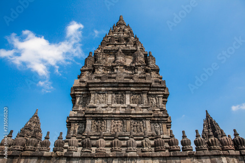 Candi Prambanan temple near Yogyakarta on Java island  Indonesia