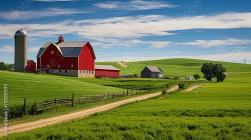 warehouse storage and farm