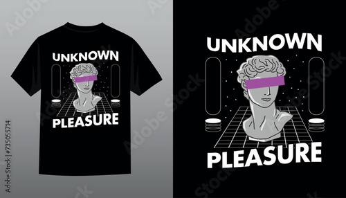 illustration vector graphic of aesthetic greek statue perfect for streetwear t-shirt design print