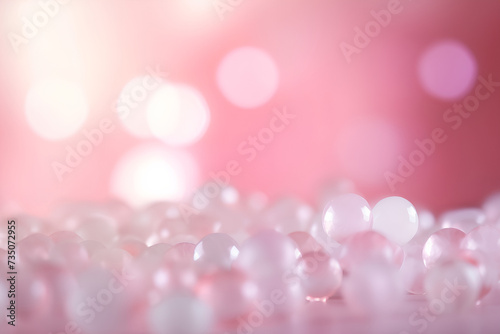 pink bokeh background made by midjourney