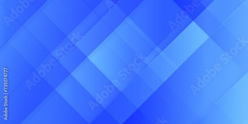 Modern and seamless blue geometric diagonal business and technology banner background, blue banner background poster with dynamic geometric lines, Diamond and line shapes in random geometric blue.