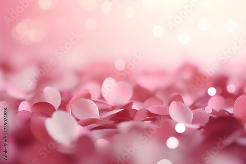 pink bokeh background made by midjourney