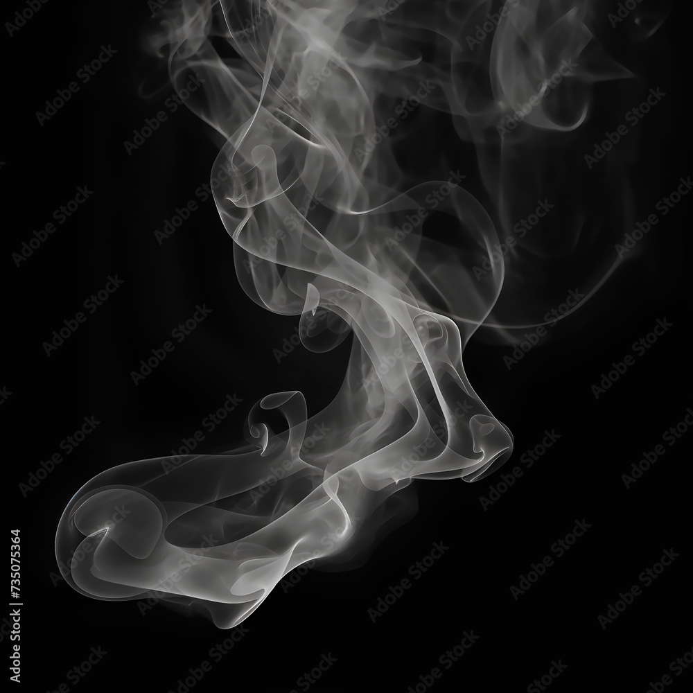 smoke on black background made by midjourney smoke on black background made by midjourney