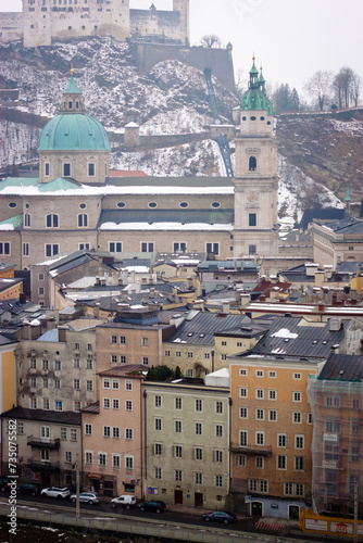 View of the Salzburg from above