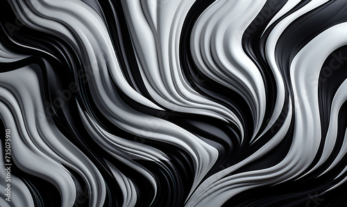 Abstract background, black and white stripes of Zebra.