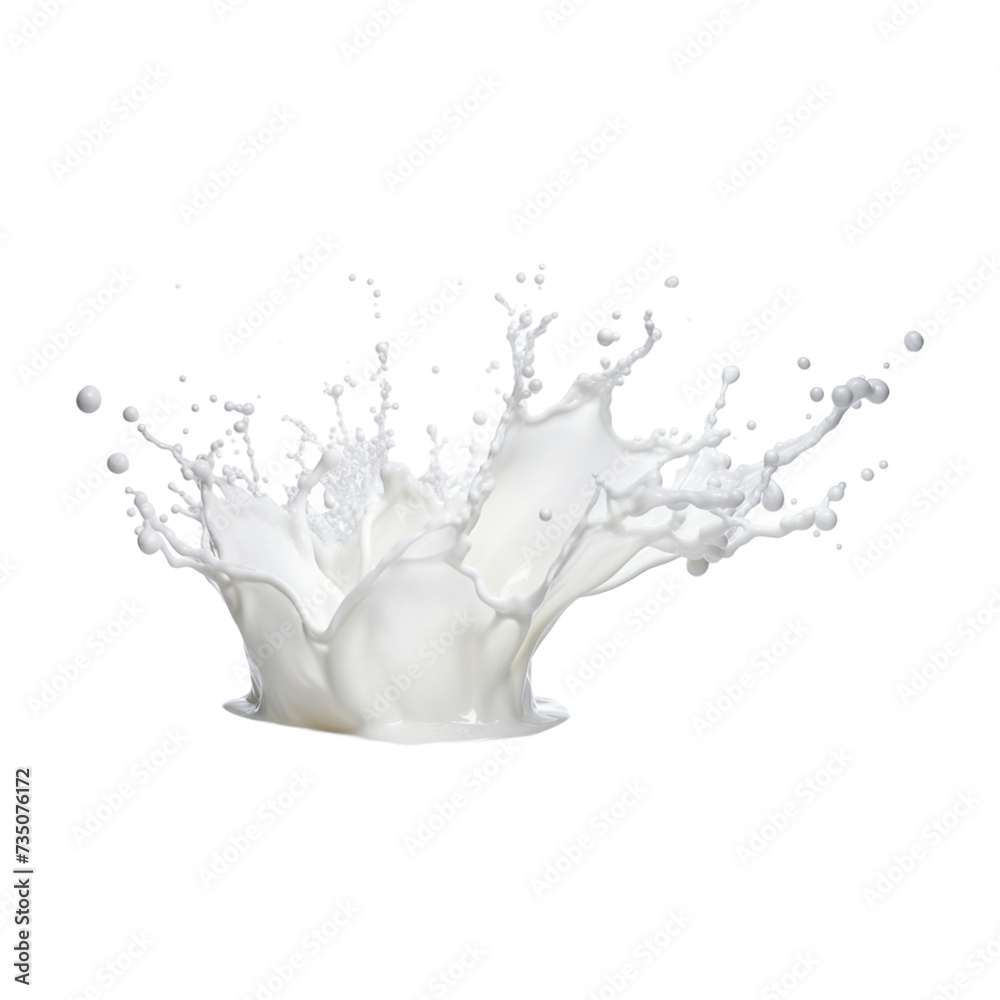 milk splash isolated on transparent background milk splash isolated on transparent background