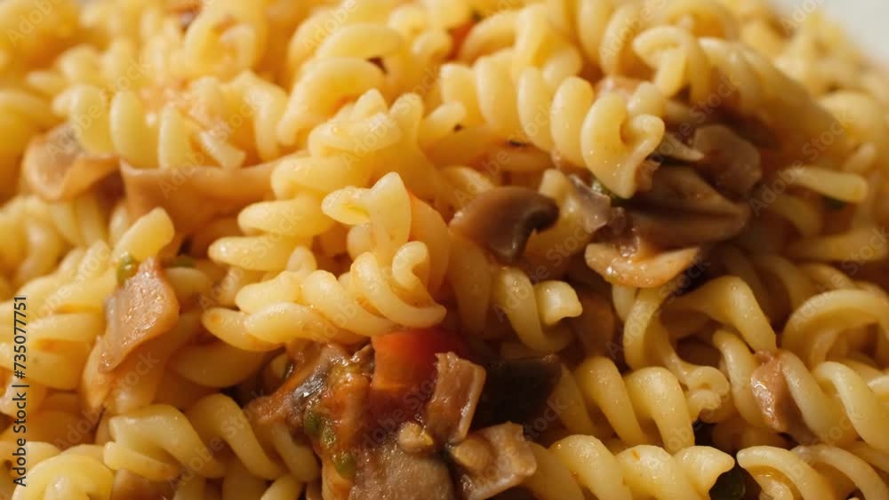 close up of a bowl of pasta close up of a bowl of pasta