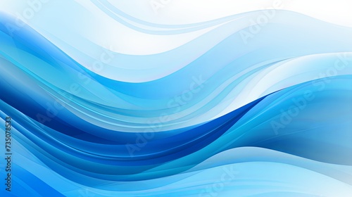 Abstract blue vector background for use in design