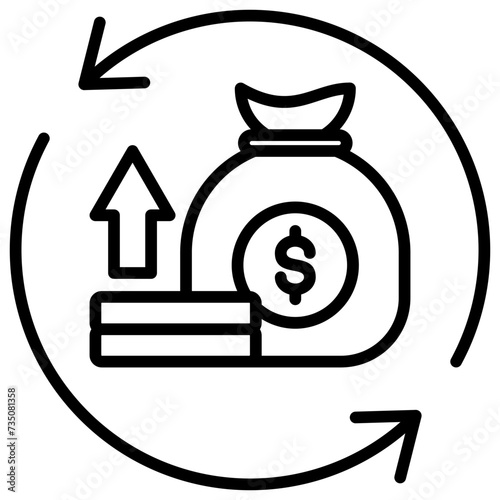 Refinance Outline Icon