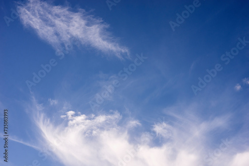 retail of abstract cloudy sky - cirrus clouds