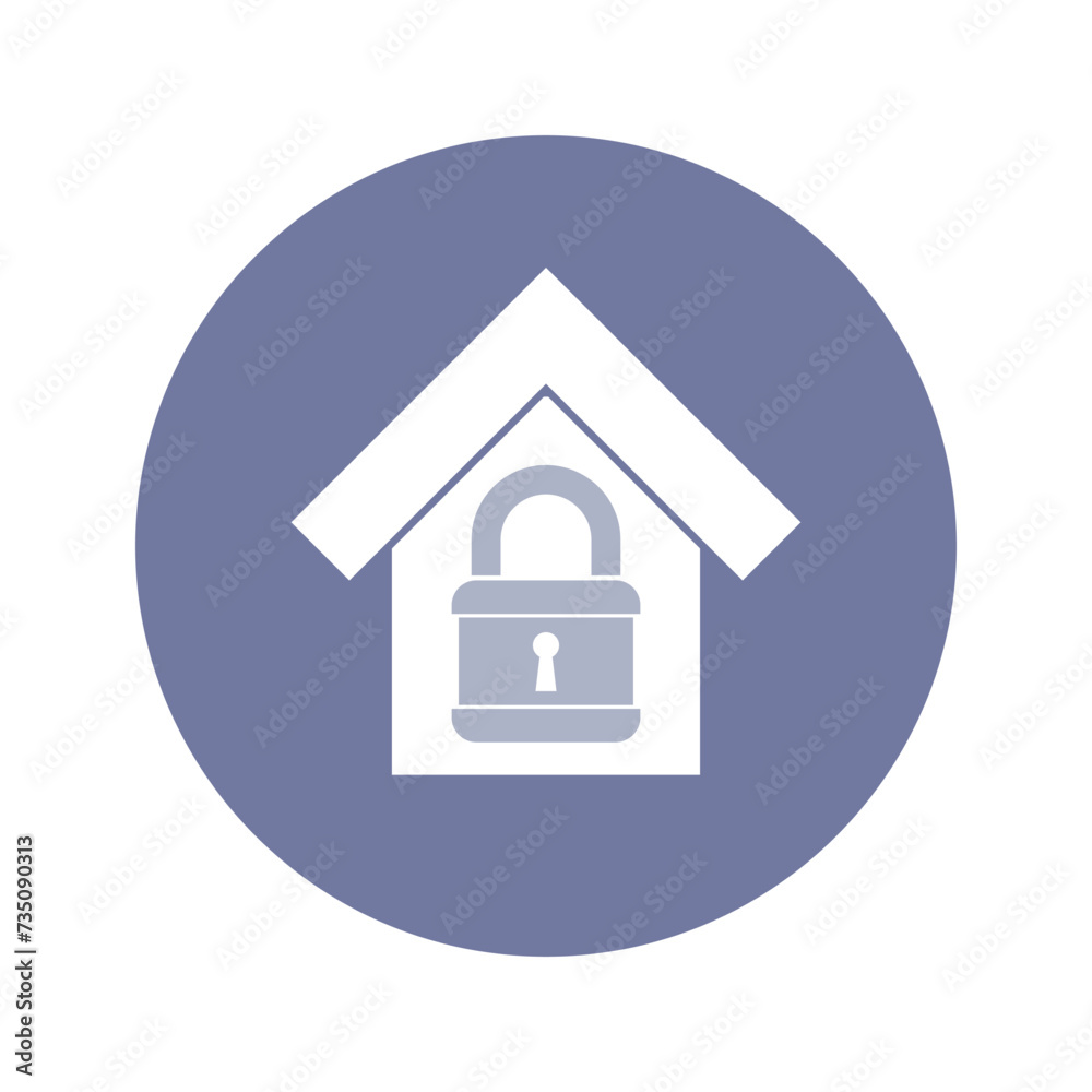 Simple Color Home Icon, House Icon Simple Color Home Icon, House Icon