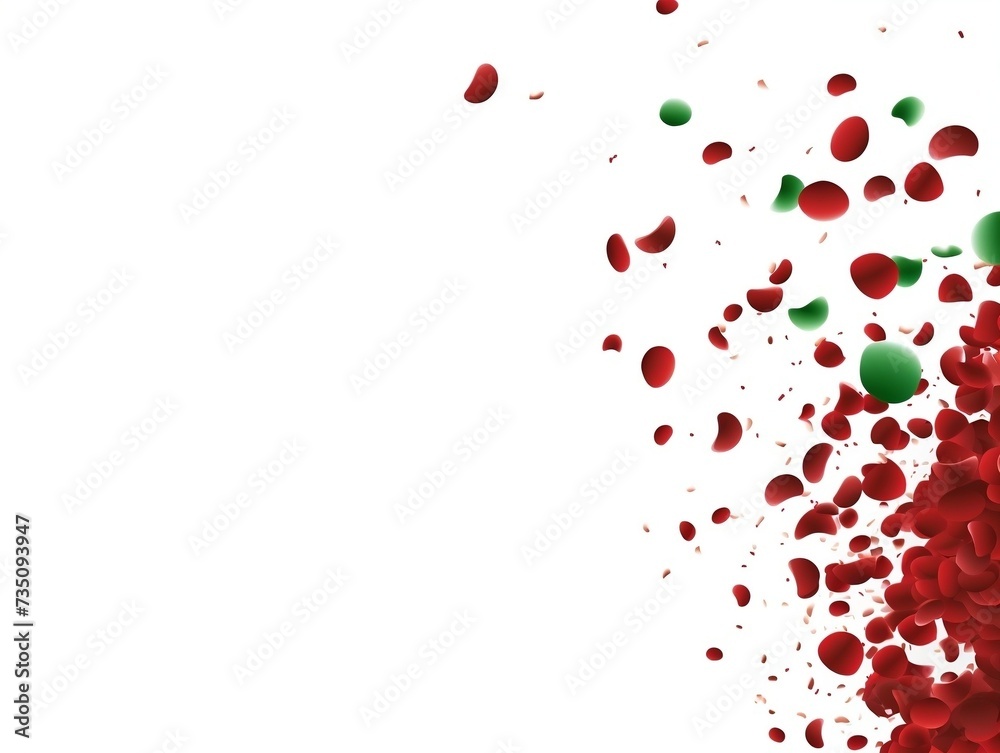Beautiful falling red rose petals falling white background Beautiful falling red rose petals falling white background