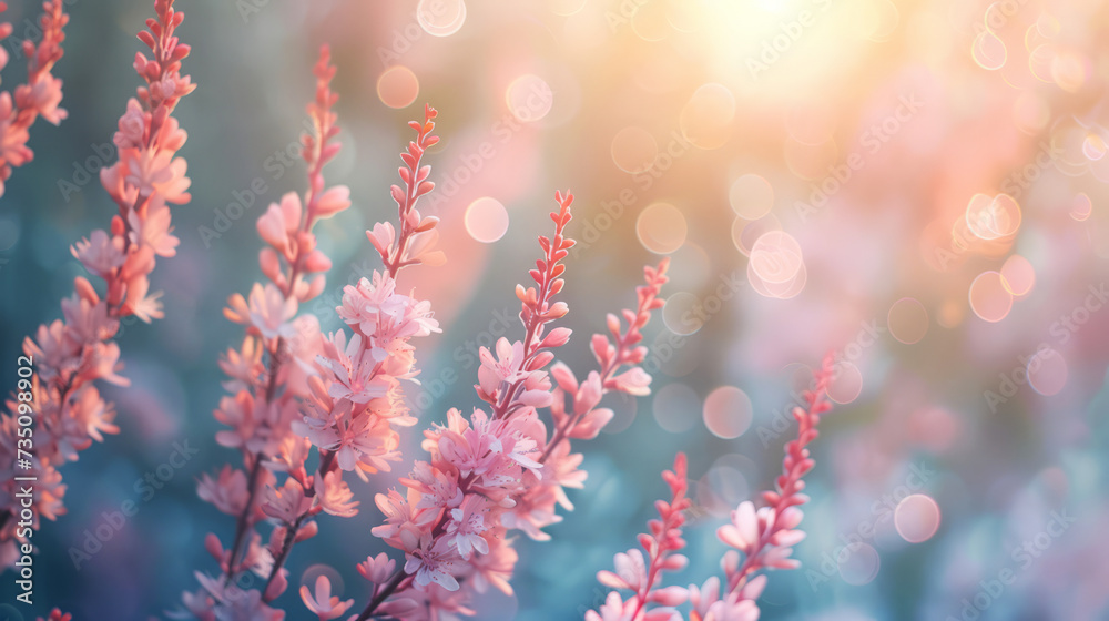 Sage Flowers with Pastel Bokeh Background, Sage flowers in full bloom, showcasing soft pink hues with a pastel bokeh background. Sage Flowers with Pastel Bokeh Background, Sage flowers in full bloom, showcasing soft pink hues with a pastel bokeh background.