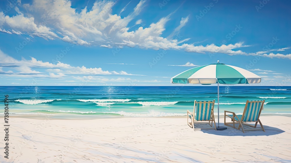 Fototapeta premium relaxation holiday beach
