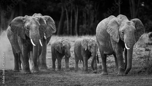 SAFARI BLACK AND WHITE