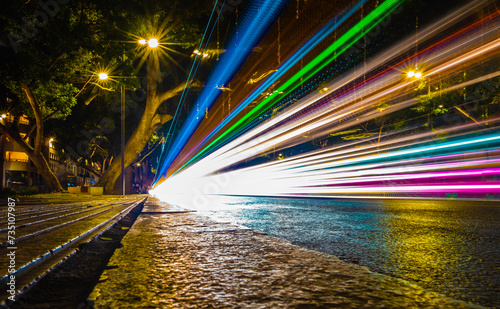 Motion Speed Light in Malga City