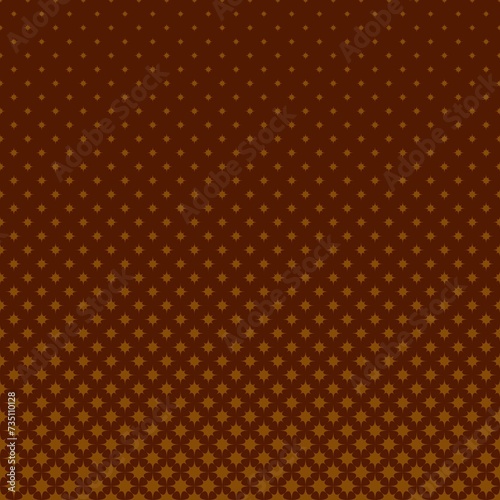 Brown Geometrical Halftone Star Pattern Background