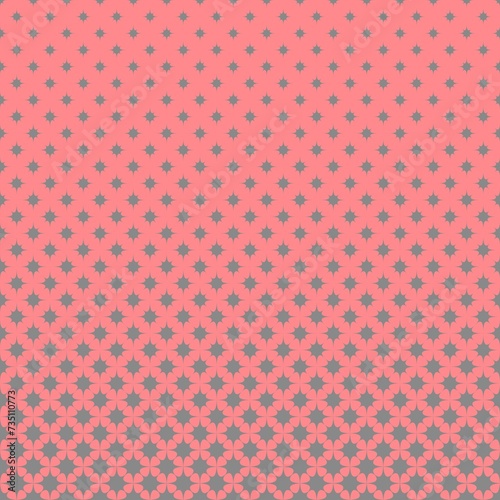 Halftone Star Pattern Background