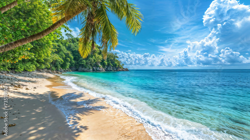 Tropical Beach Paradise.