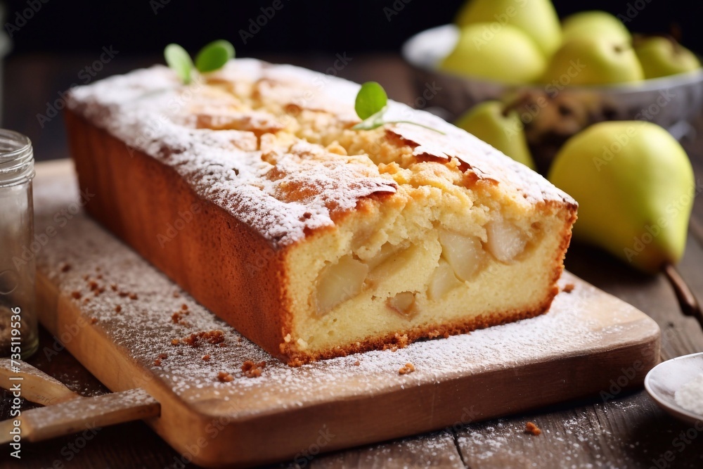 Yoghurt cake with whole pears
Yoghurt cake with whole pears