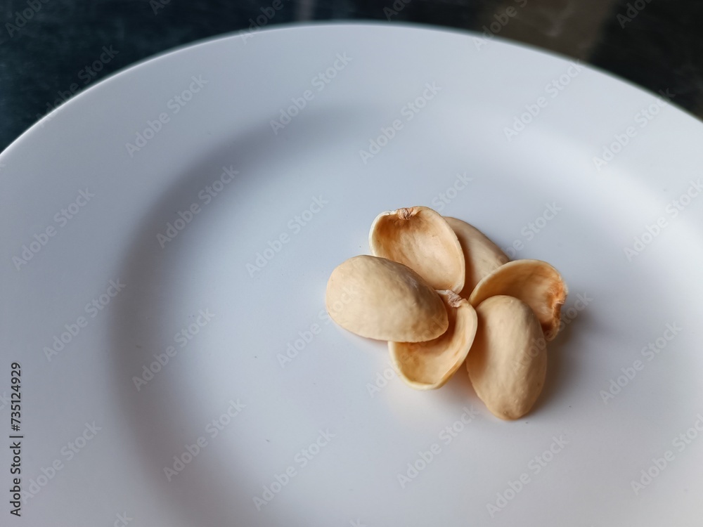 Pistachio Shells After Snacking Pistachio Shells After Snacking