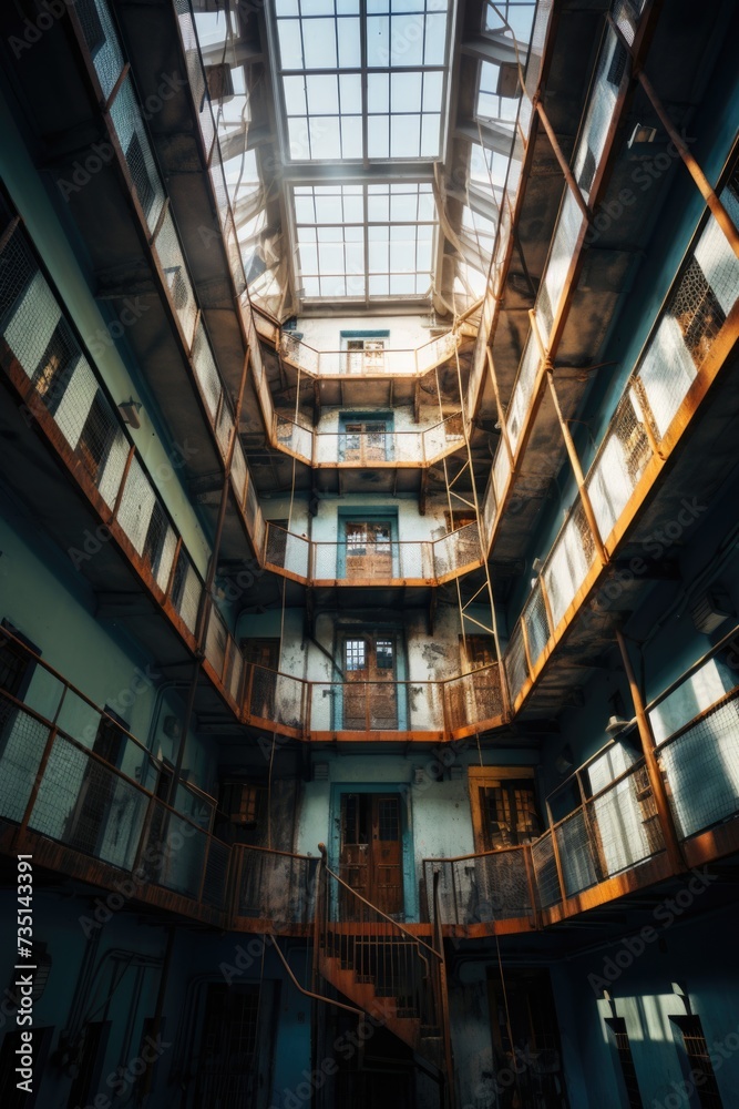 A picture of a very tall building with numerous windows. Perfect for architectural designs and cityscape concepts A picture of a very tall building with numerous windows. Perfect for architectural designs and cityscape concepts