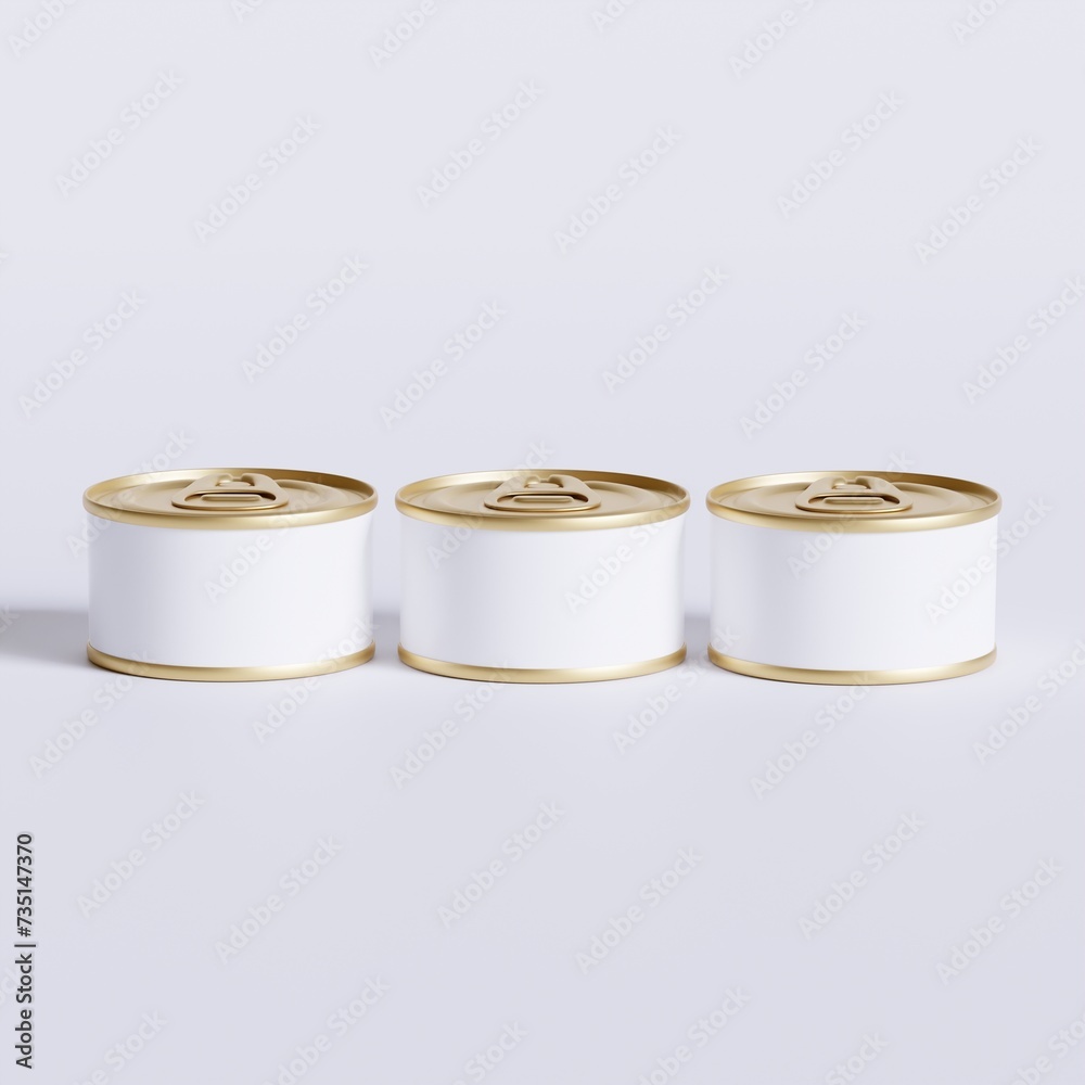 White blank tin can gold metal Tin Can with key, canned Food. Isolated with clipping path. for Mock up collection White blank tin can gold metal Tin Can with key, canned Food. Isolated with clipping path. for Mock up collection