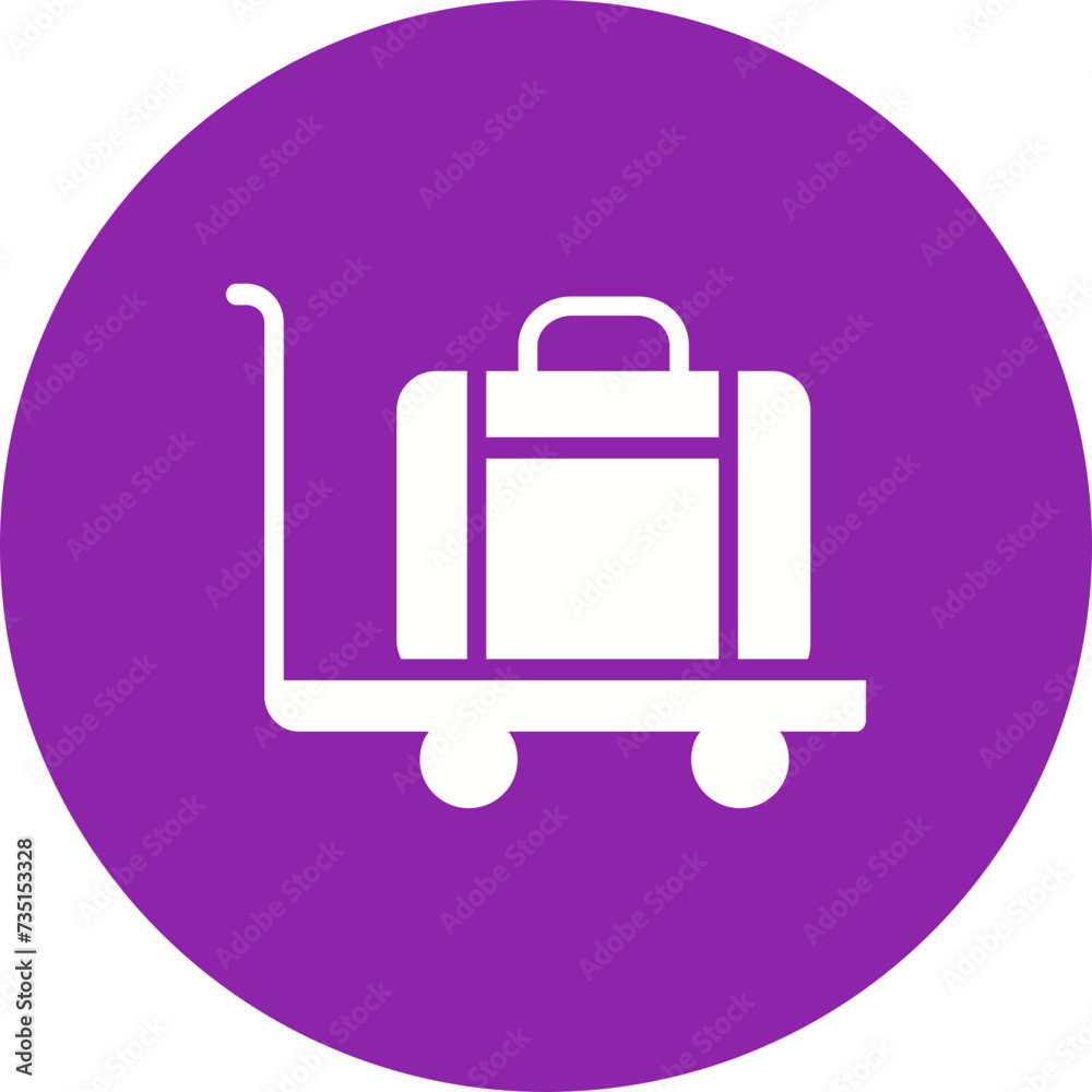 Travel Luggage vector design icon . svg Travel Luggage vector design icon . svg