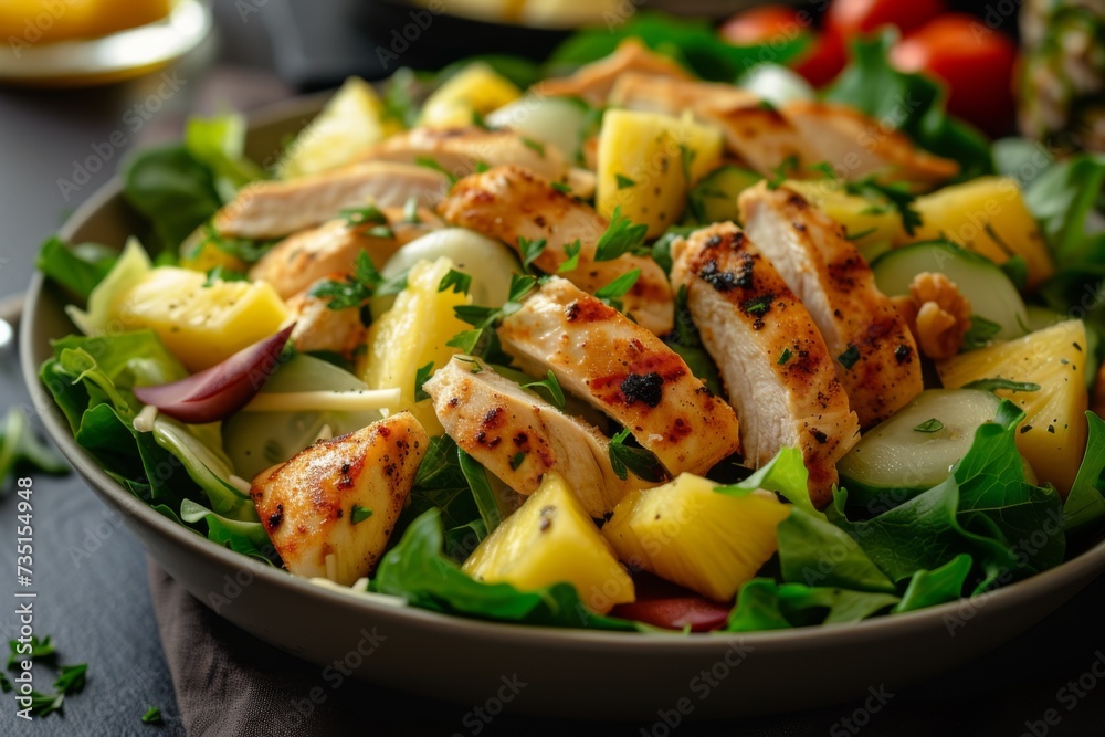 Delicious Chicken Pineapple Salad Delicious Chicken Pineapple Salad