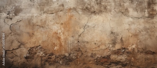 Panel kuchenny z motywem stone plaster concrete wall grunge background. Creative Banner. Copyspace image