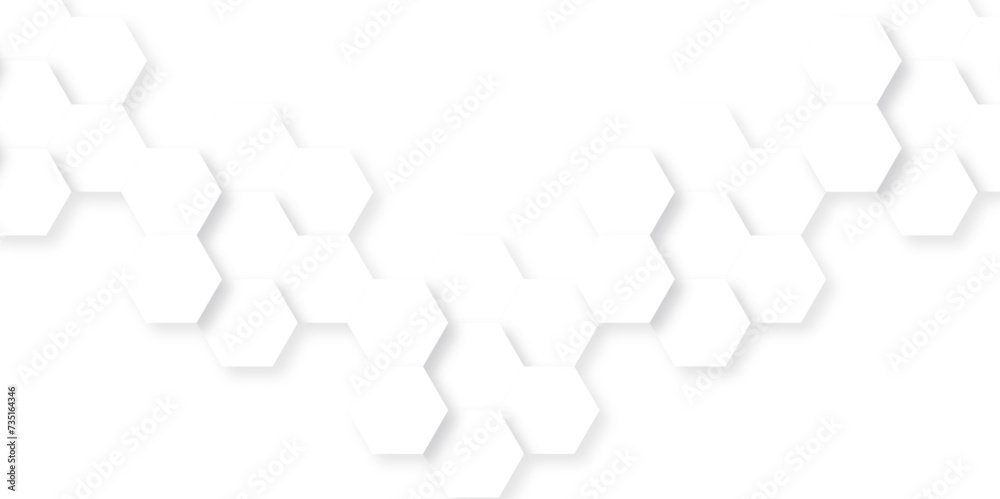 Obraz premium Abstract background with hexagon. Abstract background with honeycombs seamless pattern hexagon. Modern simple style hexagonal graphic concept.