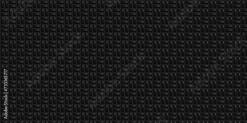 Dark Metal Binary Code Grid Texture