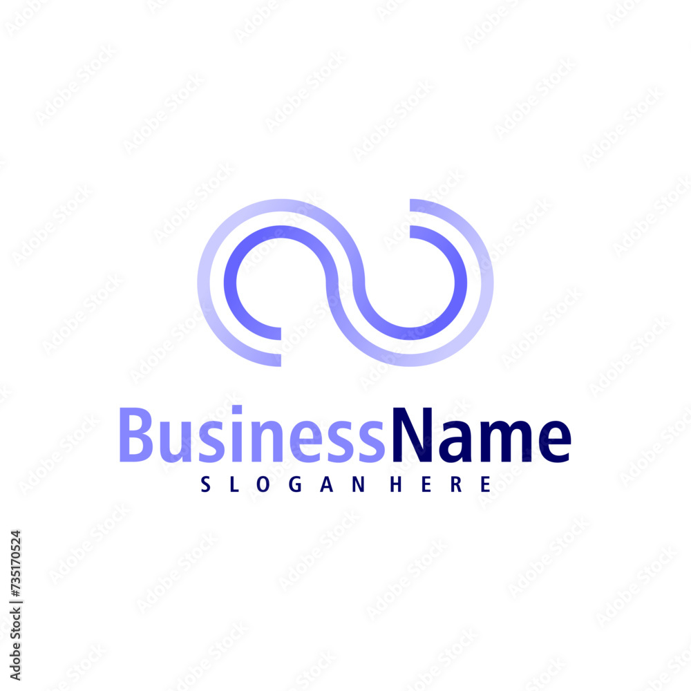 Letter N logo design vector. Creative Initial N logo concepts template Letter N logo design vector. Creative Initial N logo concepts template