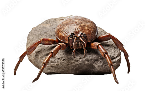 Stone Dwelling Chigger isolated on transparent Background