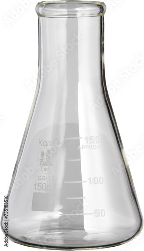 фотографія A premium isolated beaker with transparency