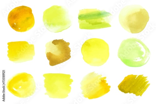 Watercolor Stains Collection 3