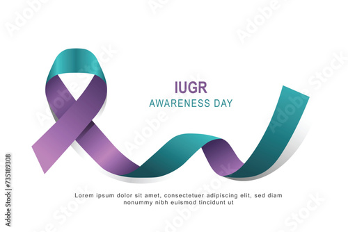 IUGR Awareness Day background.