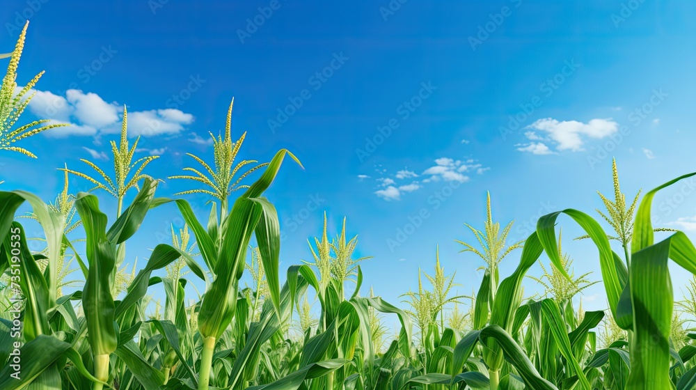 Obraz premium crop grain corn