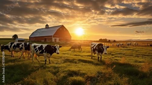 dairy milk farm photo