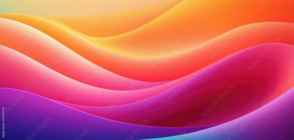 Intertwining waves of light gradient waves of multicolor and pink Intertwining waves of light gradient waves of multicolor and pink