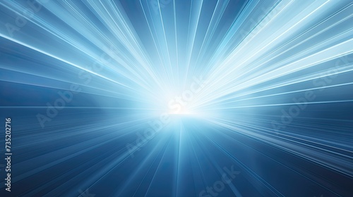abstract gray blue background with beautiful rays of illumination. Light interior wall for presentation
