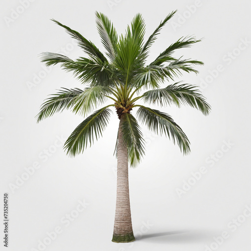 Isolated Palm Tree Graphic - Transparent PNG File