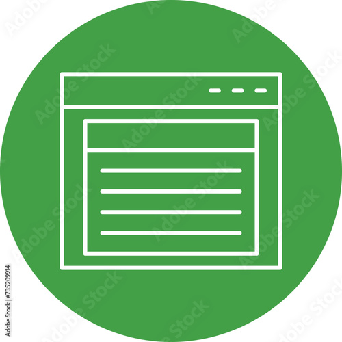 Note Line Circle Icon