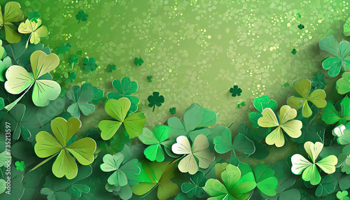 Saint Patricks day background, 4 leaf clover background, Four leaf clover, St Paddys Day background