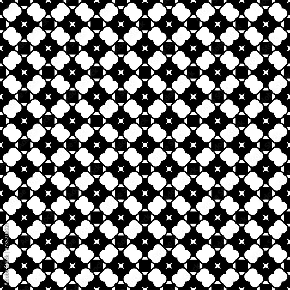 Black seamless abstract pattern. Overlay for background and backdrop. Ornamental design. PNG graphic illustration with transparent background.