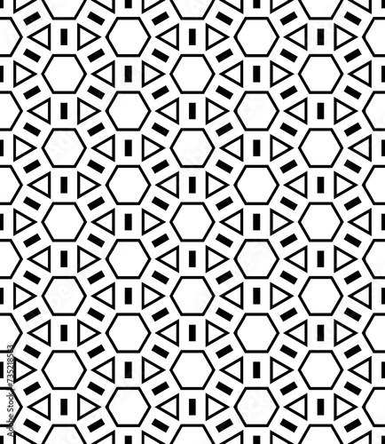 Black seamless abstract pattern. Overlay for background and backdrop. Ornamental design. PNG graphic illustration with transparent background.