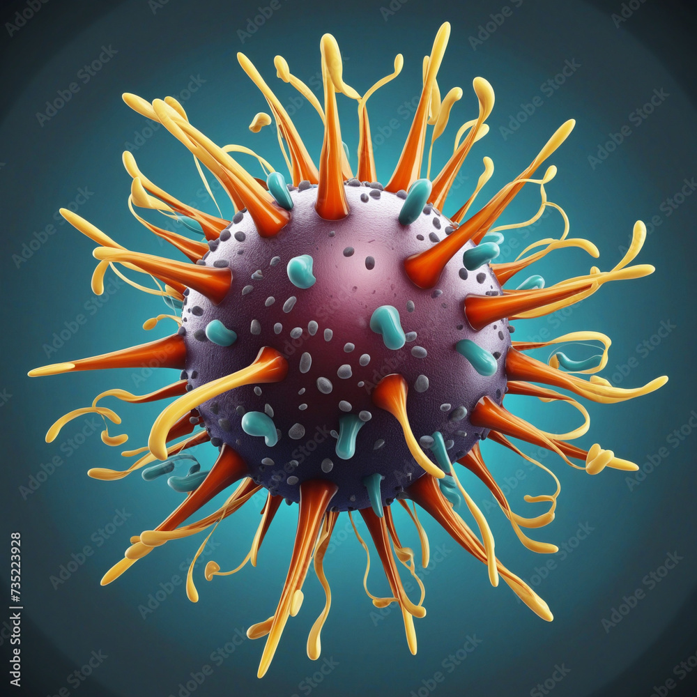 Illustration of coronavirus icon in vector format Illustration of coronavirus icon in vector format
