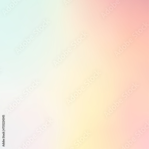 Pastel Multi-Color Gradient Vector